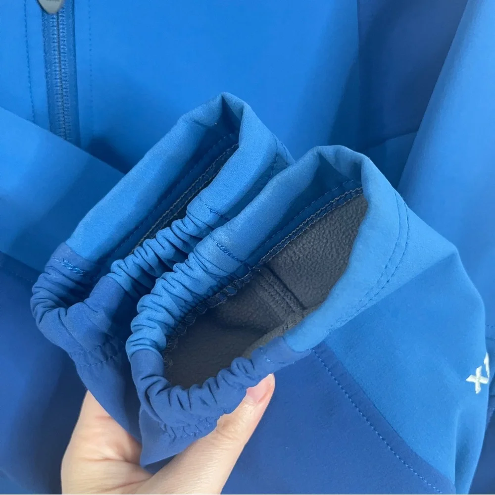 The North Face Apex Soft Shell Jacket Men's Medium Full Zip Fleece Lined - Picture 8 of 11